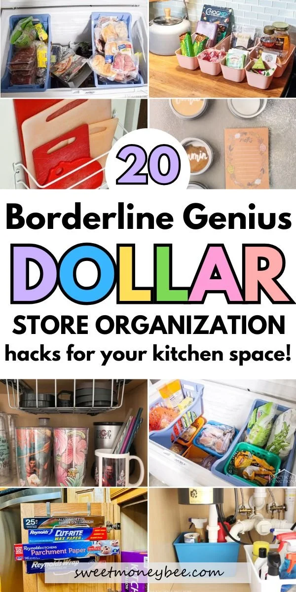 Easy Dollar Tree kitchen organization hacks for maximizing space