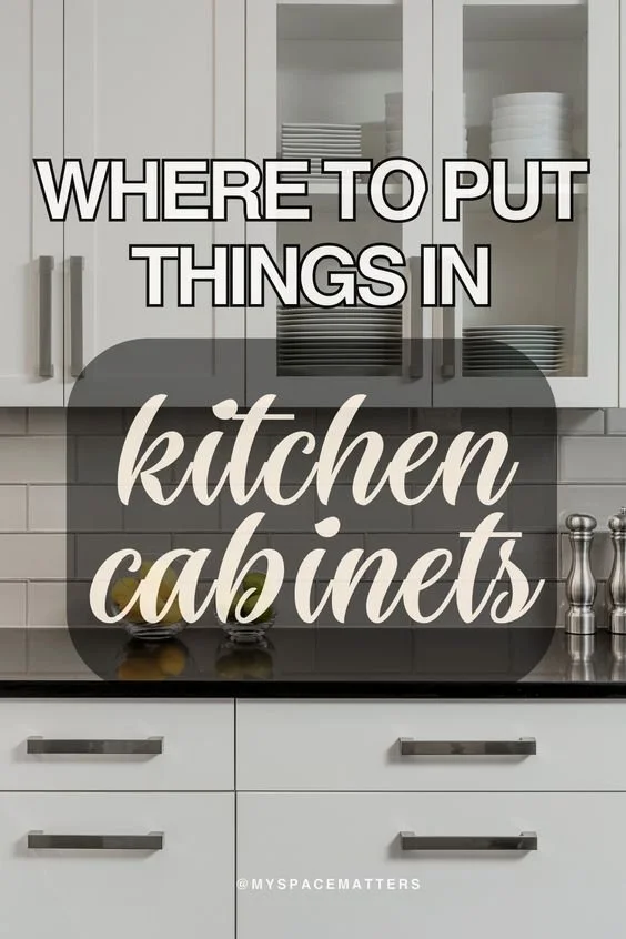 Organized kitchen cabinets and drawers showcasing effective kitchen organization